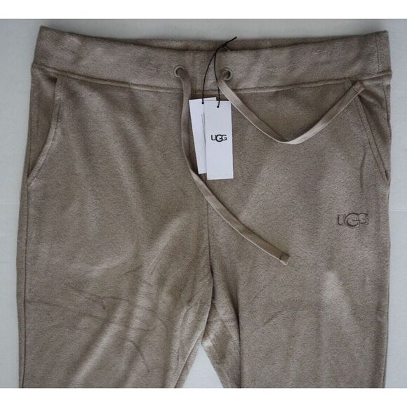 UGG 1136922 Men's Sz XL Wolf Gray Brantley Brushed Terry Jogger Lounge Pants - Picture 9 of 12